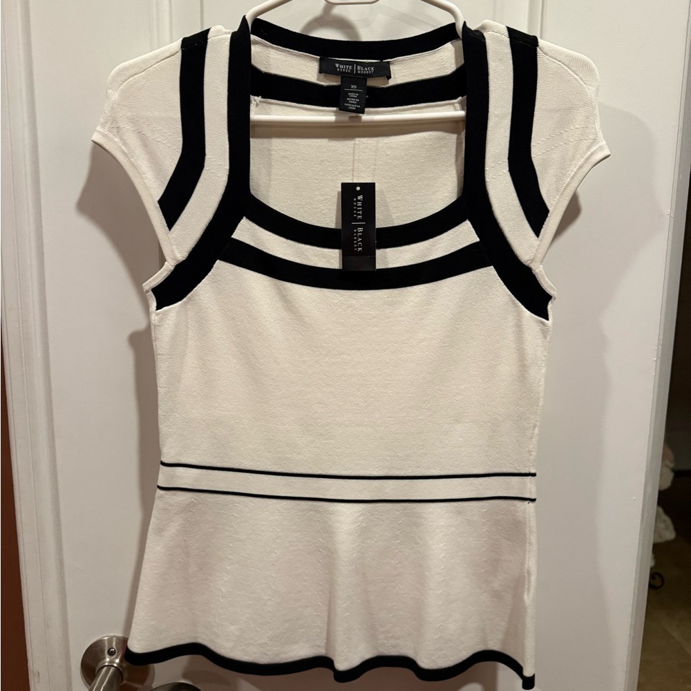 White House Black Market Knit Top